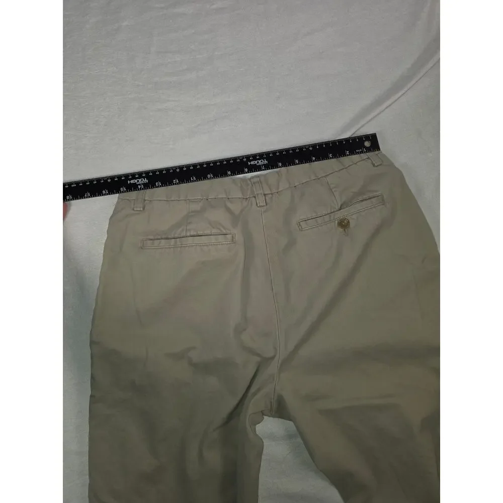 Banana Republic Mens 34/32 Tan Chino Pants Cotton